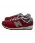 中古・古着 NEW BALANCE (ニューバランス) ローカットスニーカー レッド サイズ:27 未使用品：15000円