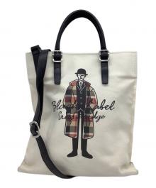 BLACK LABEL CRESTBRIDGE（ブラックレーベル クレストブリッジ）の古着「トートバッグ」｜ベージュ