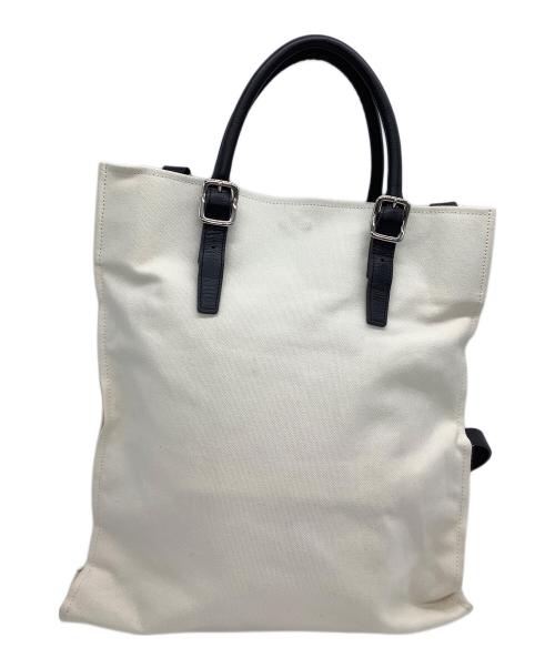 BLACK LABEL CRESTBRIDGE（ブラックレーベル クレストブリッジ）BLACK LABEL CRESTBRIDGE (ブラックレーベル クレストブリッジ) トートバッグ ベージュの古着・服飾アイテム