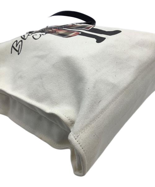 BLACK LABEL CRESTBRIDGE（ブラックレーベル クレストブリッジ）BLACK LABEL CRESTBRIDGE (ブラックレーベル クレストブリッジ) トートバッグ ベージュの古着・服飾アイテム