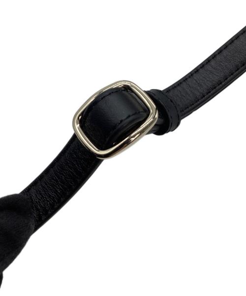 cocco cristallo（コッコクリスターロ）COCCO CRISTALLO (コッコクリスターロ) ミニボストンバッグ　クロコ型押し パープルの古着・服飾アイテム