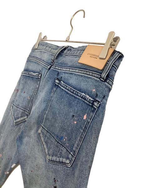 OVERDESIGN（オーバーデザイン）OVERDESIGN (オーバーデザイン) デニムパンツ　NEW SKINNY　STAR SLAVE ブルー サイズ:W32の古着・服飾アイテム