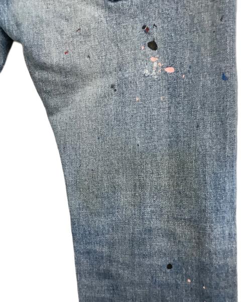 OVERDESIGN（オーバーデザイン）OVERDESIGN (オーバーデザイン) デニムパンツ　NEW SKINNY　STAR SLAVE ブルー サイズ:W32の古着・服飾アイテム