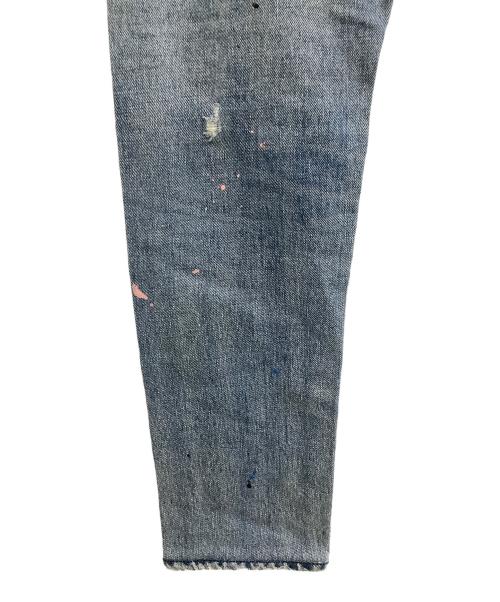 OVERDESIGN（オーバーデザイン）OVERDESIGN (オーバーデザイン) デニムパンツ　NEW SKINNY　STAR SLAVE ブルー サイズ:W32の古着・服飾アイテム
