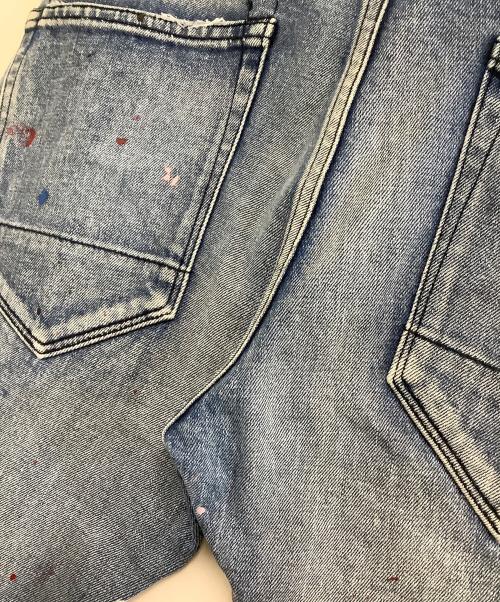 OVERDESIGN（オーバーデザイン）OVERDESIGN (オーバーデザイン) デニムパンツ　NEW SKINNY　STAR SLAVE ブルー サイズ:W32の古着・服飾アイテム