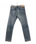 OVERDESIGN (オーバーデザイン) デニムパンツ　NEW SKINNY　STAR SLAVE ブルー サイズ:W32：10000円