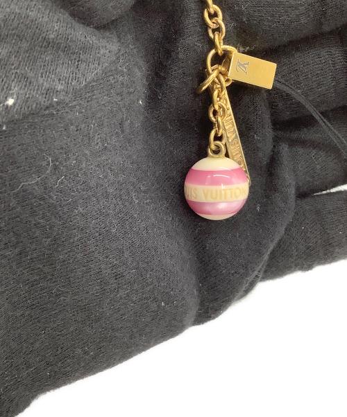 LOUIS VUITTON（ルイ ヴィトン）LOUIS VUITTON (ルイ ヴィトン) チャーム　ビジューサックミニラン ゴールド×ピンクの古着・服飾アイテム