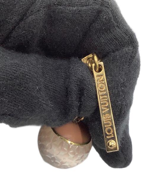 LOUIS VUITTON（ルイ ヴィトン）LOUIS VUITTON (ルイ ヴィトン) チャーム　ビジューサックミニラン ゴールド×ピンクの古着・服飾アイテム