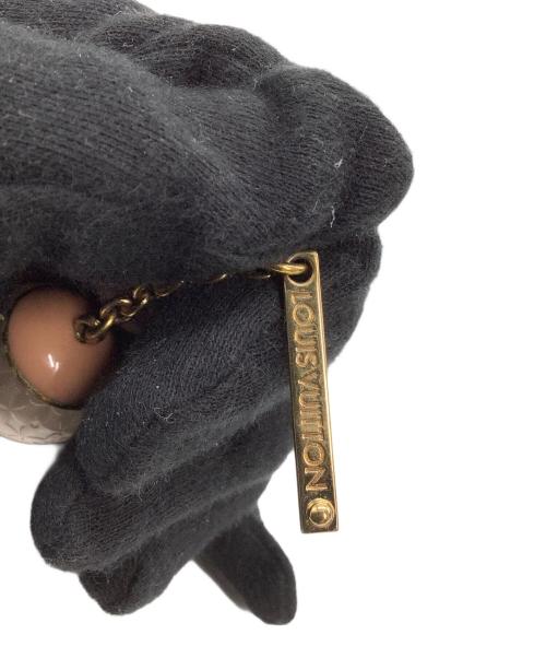 LOUIS VUITTON（ルイ ヴィトン）LOUIS VUITTON (ルイ ヴィトン) チャーム　ビジューサックミニラン ゴールド×ピンクの古着・服飾アイテム