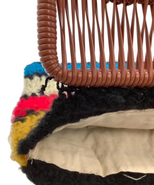 MARNI（マルニ）MARNI (マルニ) ハンドバッグ カラフルボーダー/マルニマーケット マルチカラーの古着・服飾アイテム
