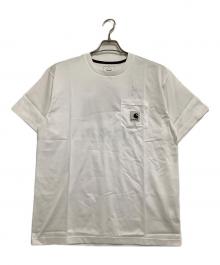 Carhartt WIP×F.C.Real Bristol（カーハート ワーク イン プログレス×エフシーレアルブリストル）の古着「Tシャツ　S/S POCKET TEE」｜ホワイト