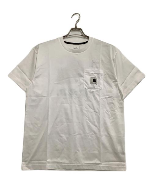 Carhartt WIP（カーハート ワーク イン プログレス）Carhartt WIP (カーハート ワーク イン プログレス) F.C.Real Bristol (エフシーレアルブリストル) Tシャツ　S/S POCKET TEE ホワイト サイズ:L 未使用品の古着・服飾アイテム