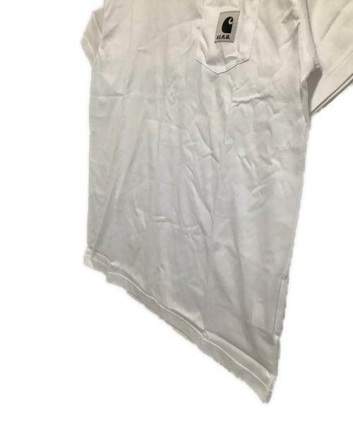 Carhartt WIP（カーハート ワーク イン プログレス）Carhartt WIP (カーハート ワーク イン プログレス) F.C.Real Bristol (エフシーレアルブリストル) Tシャツ　S/S POCKET TEE ホワイト サイズ:L 未使用品の古着・服飾アイテム