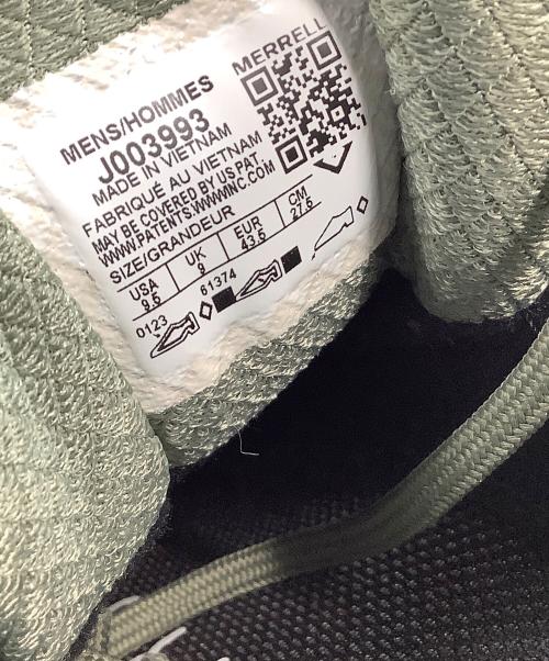 MERRELL（メレル）MERRELL (メレル) ローカットスニーカー MOAB SPEED GORE-TEX SE グリーン サイズ:27.5の古着・服飾アイテム