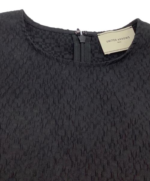 UNITED ARROWS（ユナイテッドアローズ）UNITED ARROWS (ユナイテッドアローズ) 長袖ブラウス ブラック サイズ:36 未使用品の古着・服飾アイテム