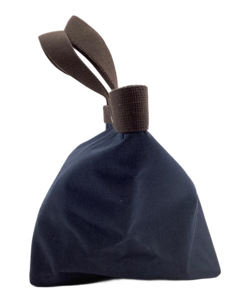 Herve Chapelier（エルベシャプリエ）Herve Chapelier (エルベシャプリエ) トートバッグ インディゴ×ブラウンの古着・服飾アイテム