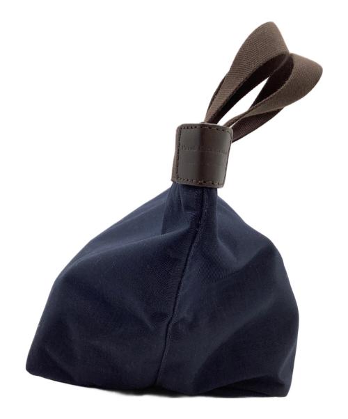 Herve Chapelier（エルベシャプリエ）Herve Chapelier (エルベシャプリエ) トートバッグ インディゴ×ブラウンの古着・服飾アイテム