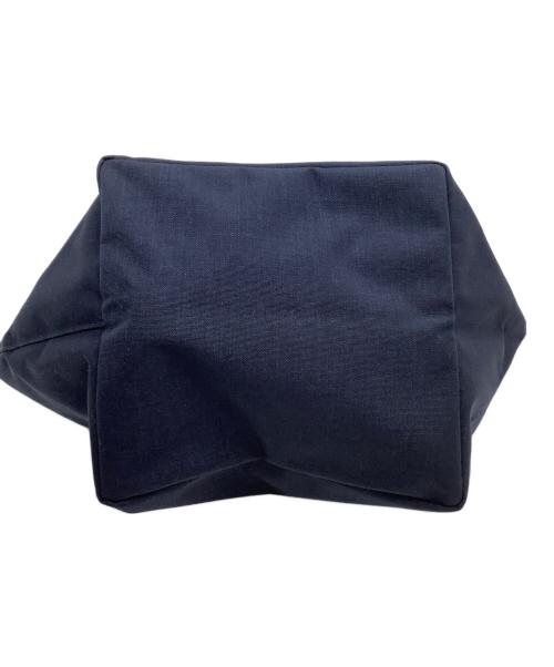Herve Chapelier（エルベシャプリエ）Herve Chapelier (エルベシャプリエ) トートバッグ インディゴ×ブラウンの古着・服飾アイテム