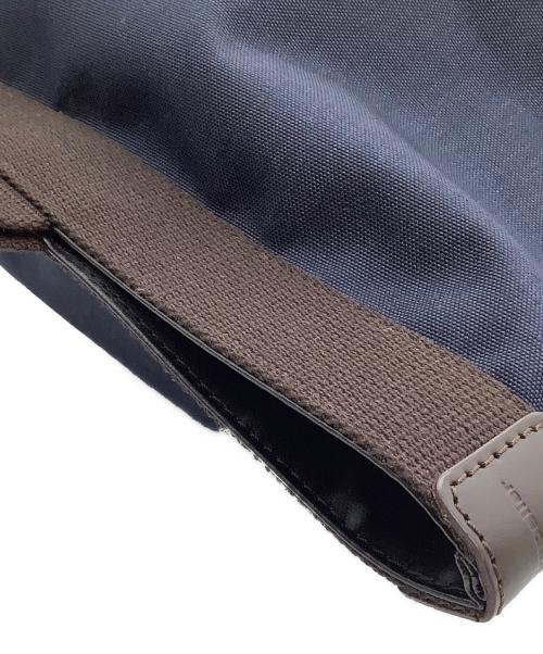 Herve Chapelier（エルベシャプリエ）Herve Chapelier (エルベシャプリエ) トートバッグ インディゴ×ブラウンの古着・服飾アイテム