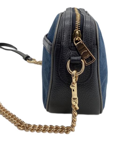 COACH（コーチ）COACH (コーチ) チェーンショルダーバッグ インディゴの古着・服飾アイテム