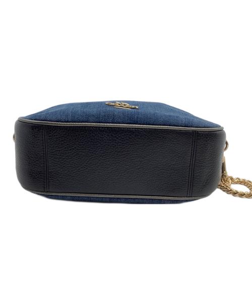 COACH（コーチ）COACH (コーチ) チェーンショルダーバッグ インディゴの古着・服飾アイテム