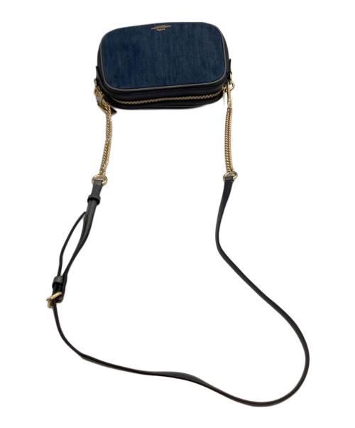 COACH（コーチ）COACH (コーチ) チェーンショルダーバッグ インディゴの古着・服飾アイテム