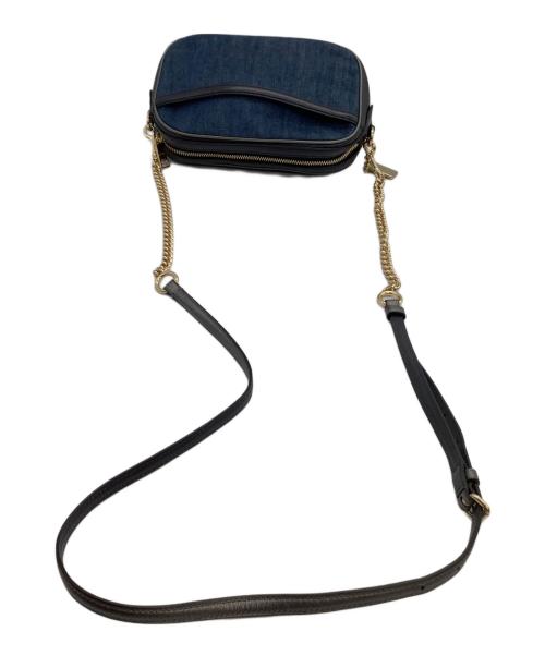 COACH（コーチ）COACH (コーチ) チェーンショルダーバッグ インディゴの古着・服飾アイテム