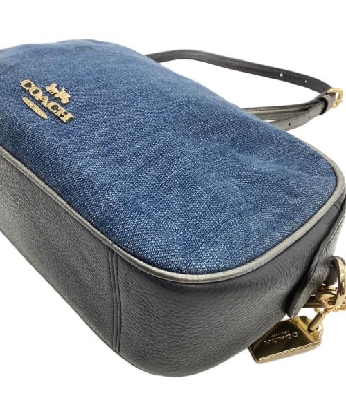COACH（コーチ）COACH (コーチ) チェーンショルダーバッグ インディゴの古着・服飾アイテム