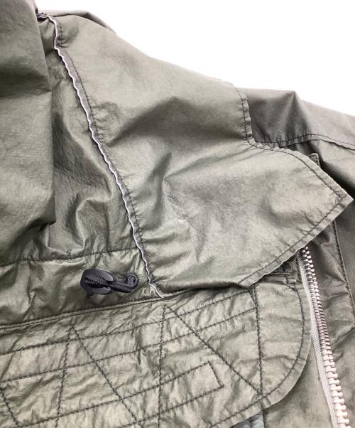 STONE ISLAND（ストーンアイランド）STONE ISLAND (ストーンアイランド) 中綿ジャケット　POLY-HIDE 2L グリーン サイズ:Mの古着・服飾アイテム