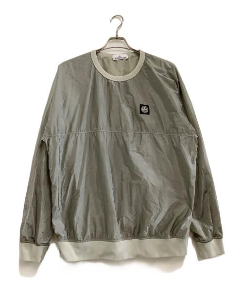 STONE ISLAND（ストーンアイランド）STONE ISLAND (ストーンアイランド) スウェット　Nylon Metal Watro Sweat グレー サイズ:XLの古着・服飾アイテム