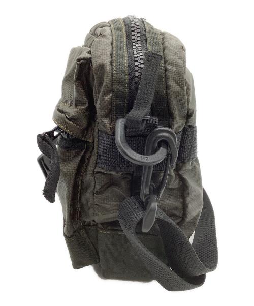 STONE ISLAND（ストーンアイランド）STONE ISLAND (ストーンアイランド) ショルダーバッグ　MUSSOLA GOMMATA CANVAS　23AW カーキの古着・服飾アイテム