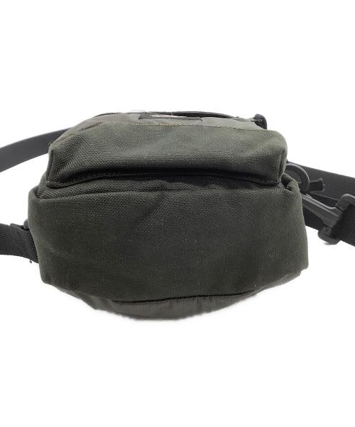 STONE ISLAND（ストーンアイランド）STONE ISLAND (ストーンアイランド) ショルダーバッグ　MUSSOLA GOMMATA CANVAS　23AW カーキの古着・服飾アイテム