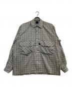 ）の古着「長袖シャツ 26SS 	TECH SPORTS OPEN COLLAR SHIRT L/S GREN PLAID」｜グレー