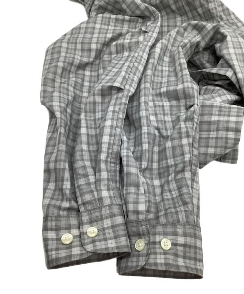DAIWA PIER39（ダイワ ピア39）DAIWA PIER39 (ダイワ ピア39) 長袖シャツ 26SS 	TECH SPORTS OPEN COLLAR SHIRT L/S GREN PLAID グレー サイズ:Mの古着・服飾アイテム