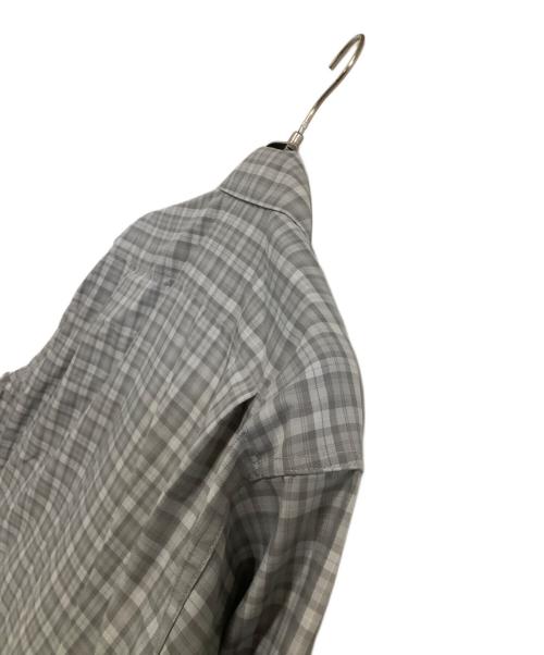 DAIWA PIER39（ダイワ ピア39）DAIWA PIER39 (ダイワ ピア39) 長袖シャツ 26SS 	TECH SPORTS OPEN COLLAR SHIRT L/S GREN PLAID グレー サイズ:Mの古着・服飾アイテム