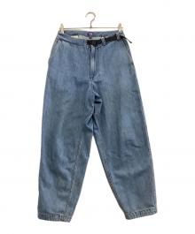 THE NORTHFACE PURPLELABEL（ザ・ノースフェイス パープルレーベル）の古着「デニムパンツ　Denim Wide Tapered Field Pants Indigo」｜ブルー