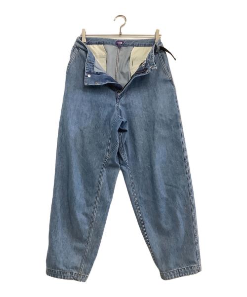 THE NORTHFACE PURPLELABEL（ザ・ノースフェイス パープルレーベル）THE NORTHFACE PURPLELABEL (ザ・ノースフェイス パープルレーベル) デニムパンツ　Denim Wide Tapered Field Pants Indigo ブルー サイズ:30の古着・服飾アイテム
