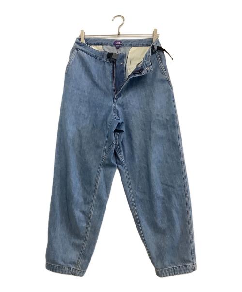 THE NORTHFACE PURPLELABEL（ザ・ノースフェイス パープルレーベル）THE NORTHFACE PURPLELABEL (ザ・ノースフェイス パープルレーベル) デニムパンツ　Denim Wide Tapered Field Pants Indigo ブルー サイズ:30の古着・服飾アイテム