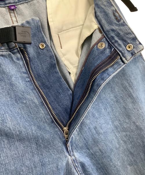THE NORTHFACE PURPLELABEL（ザ・ノースフェイス パープルレーベル）THE NORTHFACE PURPLELABEL (ザ・ノースフェイス パープルレーベル) デニムパンツ　Denim Wide Tapered Field Pants Indigo ブルー サイズ:30の古着・服飾アイテム