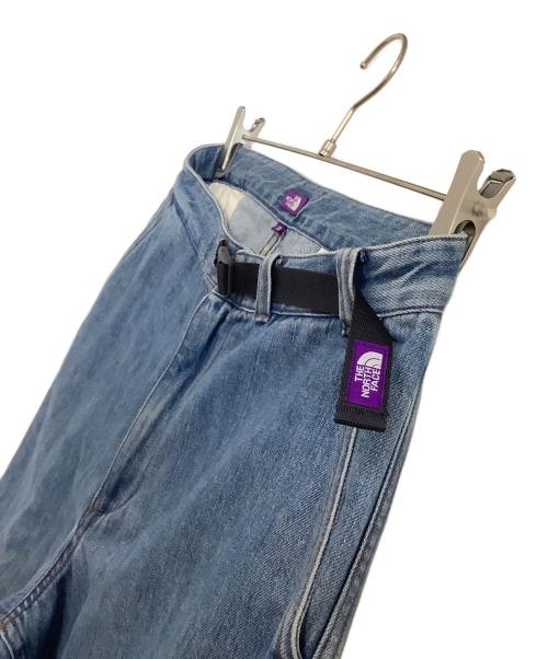 THE NORTHFACE PURPLELABEL（ザ・ノースフェイス パープルレーベル）THE NORTHFACE PURPLELABEL (ザ・ノースフェイス パープルレーベル) デニムパンツ　Denim Wide Tapered Field Pants Indigo ブルー サイズ:30の古着・服飾アイテム