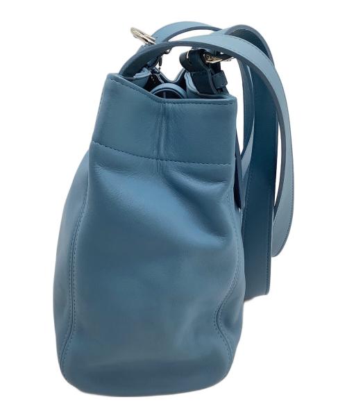 COACH（コーチ）COACH (コーチ) トートバッグ ブルーの古着・服飾アイテム