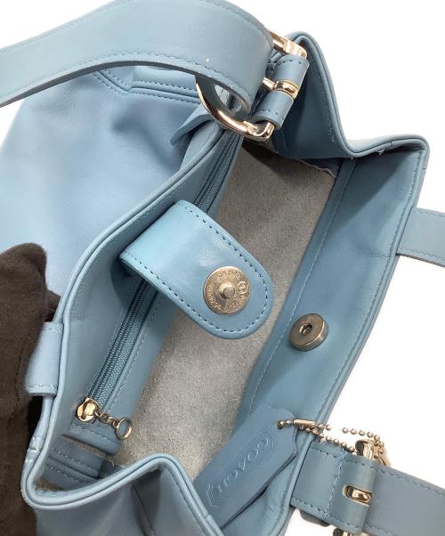 COACH（コーチ）COACH (コーチ) トートバッグ ブルーの古着・服飾アイテム