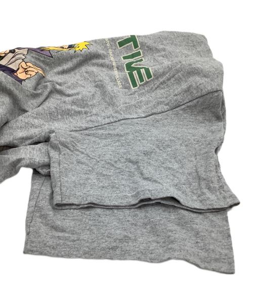 NARUTO（ナルト）NARUTO (ナルト) 半袖Tシャツ　ミナト/古着 グレー サイズ:Lの古着・服飾アイテム