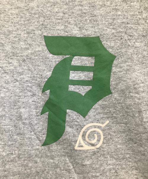 NARUTO（ナルト）NARUTO (ナルト) 半袖Tシャツ　ミナト/古着 グレー サイズ:Lの古着・服飾アイテム