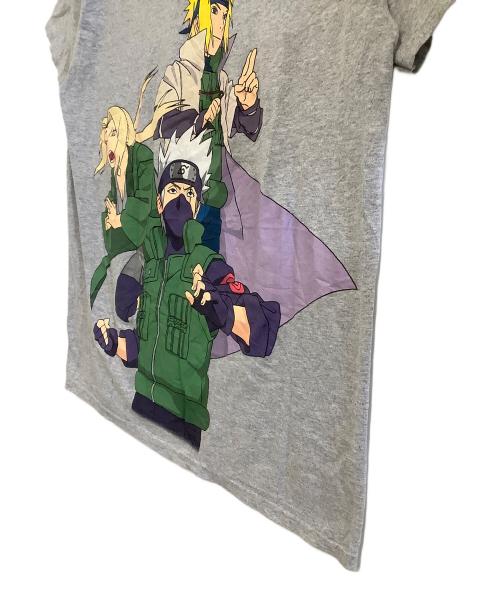 NARUTO（ナルト）NARUTO (ナルト) 半袖Tシャツ　ミナト/古着 グレー サイズ:Lの古着・服飾アイテム