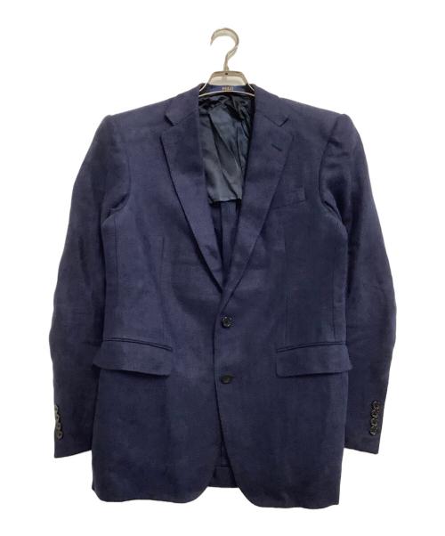 POLO RALPH LAUREN（ポロ・ラルフローレン）POLO RALPH LAUREN (ポロ・ラルフローレン) テーラードジャケット ブルー サイズ:38Rの古着・服飾アイテム