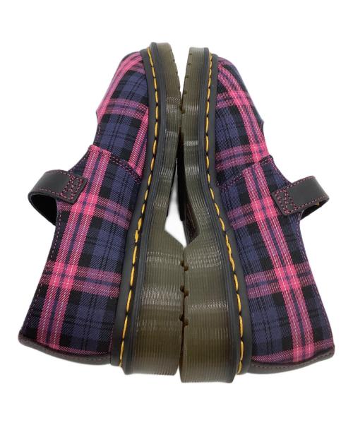 Dr.Martens（ドクターマーチン）Dr.Martens (ドクターマーチン) メリージェーン ELPHIE ピンク×ネイビー サイズ:UK 3の古着・服飾アイテム
