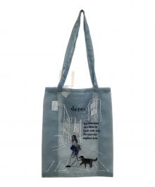 deres×BRIGITTE TANAKA（デレス×ブリジットタナカ）の古着「トートバッグ　Kona / deres original sheer bag」