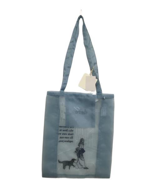 deres（デレス）deres (デレス) Brigitte Tanaka (ブリジットタナカ) トートバッグ　Kona / deres original sheer bag 未使用品の古着・服飾アイテム