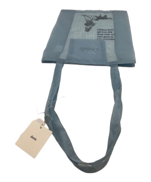 deres（デレス）deres (デレス) Brigitte Tanaka (ブリジットタナカ) トートバッグ　Kona / deres original sheer bag 未使用品の古着・服飾アイテム